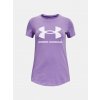 Under Armour Dievčenské tričko UA SPORTSTYLE LOGO SS Fialová YSM Under Armour Dievčenské tričko UA SPORTSTYLE LOGO SS Fialová YSM