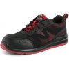 Obuv poltopánka CXS ISLAND PAROS S1P ESD, čierno - červená, veľ. 44 Obuv poltopánka CXS ISLAND PAROS S1P ESD, čierno - červená, veľ. 44