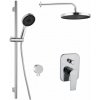 kielle Harmonia Sprchový set s batériou pod omietku, na 2 spotrebiče, s príslušenstvom a telesom, chróm 20623SP20 kielle Harmonia Sprchový set s batériou pod omietku, na 2 spotrebiče, s príslušenstvom a telesom, chróm 20623SP20