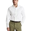 Charles Tyrwhitt Button-Down Collar Stretch Oxford Shirt — White - Slim fit Charles Tyrwhitt Button-Down Collar Stretch Oxford Shirt — White - Slim fit