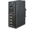 Planet IPOE-E174 PoE extender + switch, IEEE802.3at, 4 + 1x 1000Base-T, DIN, IP30, 60W Planet IPOE-E174 PoE extender + switch, IEEE802.3at, 4 + 1x 1000Base-T, DIN, IP30, 60W
