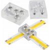BERGE Univerzálny konektor pre COB 8mm LED pásik, rovný uhlový T BERGE Univerzálny konektor pre COB 8mm LED pásik, rovný uhlový T