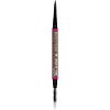 NYX Professional Makeup Blade & Shade ceruzka na obočie s kefkou 09 Brunette g