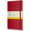 Moleskine Zápisník mäkké dosky A5 štvorčekový červený Moleskine Zápisník mäkké dosky A5 štvorčekový červený