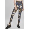 Urban Classics Dámske maskáčové legíny Ladies High Waist Camo Tech Leggings Farba: summerolive camo, Veľkosť: L