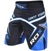 RDX R7 MMA FIGHT SHORTS BLACK/BLUE, Veľkosť L RDX R7 MMA FIGHT SHORTS BLACK/BLUE, Veľkosť L