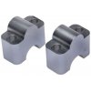 Držiaky-zvýšenie riadítok 22mm, strieborné Držiaky-zvýšenie riadítok 22mm, strieborné
