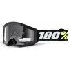 100% STRATA MINI BLACK JUNIOR ANTI-FOG detské motokrosové okuliare - čierne 100% STRATA MINI BLACK JUNIOR ANTI-FOG detské motokrosové okuliare - čierne