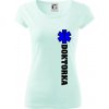 Hviezda života - doktorka - Dámske tričko Pure - 2XL ( Frost ) Hviezda života - doktorka - Dámske tričko Pure - 2XL ( Frost )