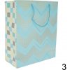 Darčeková taška 18x24x8,5cm CIK-CAK modrá 256811M - Taška darčeková Darčeková taška 18x24x8,5cm CIK-CAK modrá 256811M - Taška darčeková