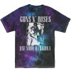 Guns N’ Roses tričko Use Your Illusion Monochrome Modrá M Guns N’ Roses tričko Use Your Illusion Monochrome Modrá M