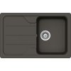 Granitový kuchynský drez SCHOCK Formhaus D-100S s excentrom Farba: asphalt Granitový kuchynský drez SCHOCK Formhaus D-100S s excentrom Farba: asphalt