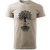 Narodeninový strom 50 - Klasické pánske tričko vyššej gramáže - 3XL ( Ľadovo sivá ) Narodeninový strom 50 - Klasické pánske tričko vyššej gramáže - 3XL ( Ľadovo sivá )