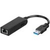 D-Link DUB-1312 USB 3.0 Gigabit Adapter, Čierna