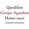 Homo sacer (Giorgio Agamben)(Pevná) Homo sacer (Giorgio Agamben)(Pevná)