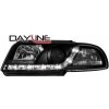 DAYLINE predné svetlá AUDI A4 B5 čierne DAYLINE predné svetlá AUDI A4 B5 čierne