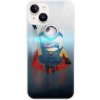 Odolné silikónové puzdro iSaprio - Mimons Superman 02 - iPhone 15 Odolné silikónové puzdro iSaprio - Mimons Superman 02 - iPhone 15