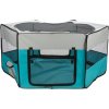 Trixie Portable Run, pro domácí kaviáku/králíky, tyrkysová/světle šedá, polyester, 150x65 cm Trixie Portable Run, pro domácí kaviáku/králíky, tyrkysová/světle šedá, polyester, 150x65 cm