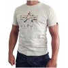 Alpha Industries tričko pánske Camo PP T jet stream white béžové