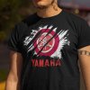 Tričko s potlačou YAMAHA Pánsky Čierna 5XL Tričko s potlačou YAMAHA Pánsky Čierna 5XL
