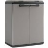 KETER Split Cabinet Basic Recyklačný kôš - sivý KETER 9736 KETER Split Cabinet Basic Recyklačný kôš - sivý KETER 9736