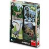 Puzzle Jurský svět 4 x 54 dílků Puzzle Jurský svět 4 x 54 dílků