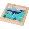 Adam Toys Drevené vrstvené puzzle Antarktída Adam Toys Drevené vrstvené puzzle Antarktída