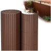 Hnedá PVC balkónová zástena 500x100 cm SPRINGOS GA0245 Hnedá PVC balkónová zástena 500x100 cm SPRINGOS GA0245