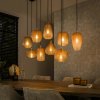 Luster 70-96 Stripe 5+4L Jantar Glass Luster 70-96 Stripe 5+4L Jantar Glass
