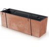 Prosperplast Truhlík s hákmi URBI CASE BETON EFFECT W terakota 58cm Prosperplast Truhlík s hákmi URBI CASE BETON EFFECT W terakota 58cm