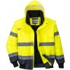 Portwest Vetrovka Hi-Vis Bomber, tmavo modrá/žltá, veľ. XXL Portwest Vetrovka Hi-Vis Bomber, tmavo modrá/žltá, veľ. XXL
