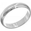 Argento Strieborný prsteň obrúčka 72758 Argento Strieborný prsteň obrúčka 72758