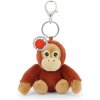 Prívesok na kľúče Keeleco na tašku Orangutan 12 cm Prívesok na kľúče Keeleco na tašku Orangutan 12 cm