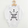 Detské body s potlačou New Baby You can do it daddy! 56 (0-3m) Detské body s potlačou New Baby You can do it daddy! 56 (0-3m)