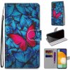 Knižkové puzdro Trendy Cross case Červený motýľ – Samsung Galaxy A53 5G Knižkové puzdro Trendy Cross case Červený motýľ – Samsung Galaxy A53 5G