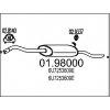 MTS Koncový tlmič výfuku 01.98000 MTS Koncový tlmič výfuku 01.98000