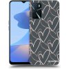 Picasee silikónový čierny obal pre OPPO A16 - Veľa lásky Picasee silikónový čierny obal pre OPPO A16 - Veľa lásky