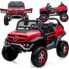 Lean Sport Auto na akumulátor Mercedes Unimog Červený