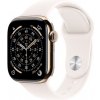 Apple Watch Series 11 GPS + Cellular 42mm Zlatý titán so svetlo ružovým športovým remienkom - M/L MF8X4WF/A Apple Watch Series 11 GPS + Cellular 42mm Zlatý titán so svetlo ružovým športovým remienkom - M/L MF8X4WF/A