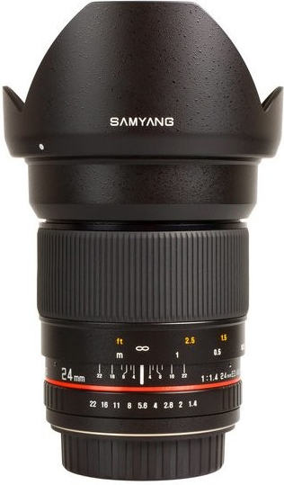 Samyang 24mm f/1.4 ED AS UMC Canon EF-M