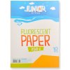 Dekoračný papier A4 Fluo oranžový 250 g, sada 10 ks Dekoračný papier A4 Fluo oranžový 250 g, sada 10 ks