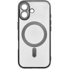Kryt na mobil WG Magic Eye Magnet na Apple iPhone 17 (13604) čierny/priehľadný Kryt na mobil WG Magic Eye Magnet na Apple iPhone 17 (13604) čierny/priehľadný
