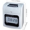 LCD elektrický docházkový stroj s hodinami Nový tovar LCD elektrický docházkový stroj s hodinami Nový tovar