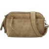 Dámska crossbody kabelka khaki - Paolo bags Josefin Khaki Dámska crossbody kabelka khaki - Paolo bags Josefin Khaki