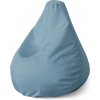 Sablio Sedací vak Pear Šedomodrá - 140 x 100 x 25 cm Sablio Sedací vak Pear Šedomodrá - 140 x 100 x 25 cm