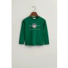 Gant Archive Shield LS T-Shirt zelená