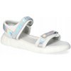 Dievčenské Krásne Detské Sandále Biele/Strieborné 34 Dievčenské Krásne Detské Sandále Biele/Strieborné 34