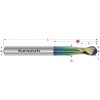 Karnasch 306217060030 | Tvrdokovová 3D zaoblená fréza s guľovým, čelným ozubením 6,0/3,0x30-80x6 mm, Z=2 Karnasch 306217060030 | Tvrdokovová 3D zaoblená fréza s guľovým, čelným ozubením 6,0/3,0x30-80x6 mm, Z=2