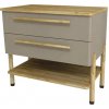 Kúpeľňová skrinka pod umývadlo Devo Sonet Dakar/dub 84 x 75 x 49 cm SF-SU2S84-F120D01L09 Kúpeľňová skrinka pod umývadlo Devo Sonet Dakar/dub 84 x 75 x 49 cm SF-SU2S84-F120D01L09