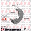 Brzdový bubon (cena za 1ks) ZIMMERMANN 250.1774.20